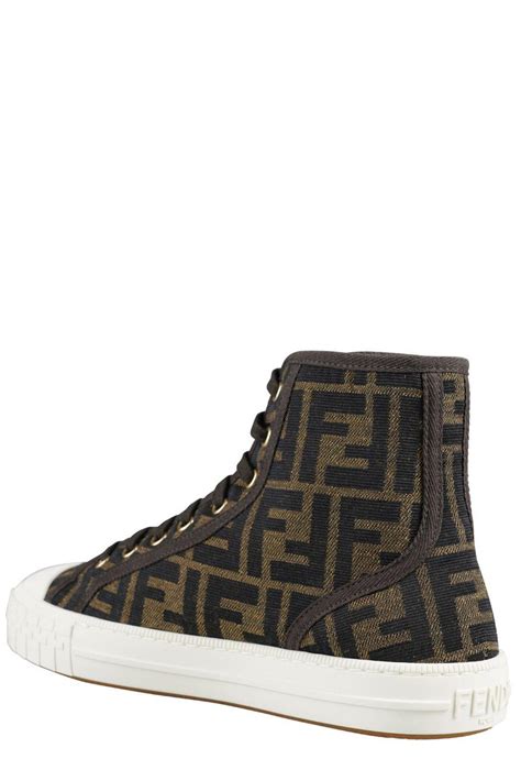 who designs fendi sneakers|Fendi designer high top sneakers.